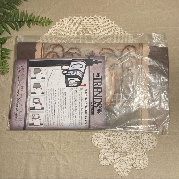 New Magnetic Mailbox Cover Primitive Sheep Pineapple And Willow Tree Design - Picture 3 of 15